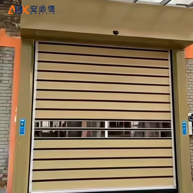 伊犁哈萨克螺旋式快速门